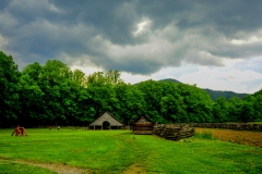 Farm at the Cherokee Entrance to GSMNP